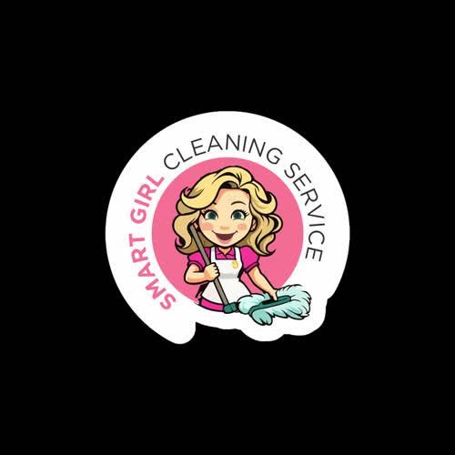 Smart girl cleaning services